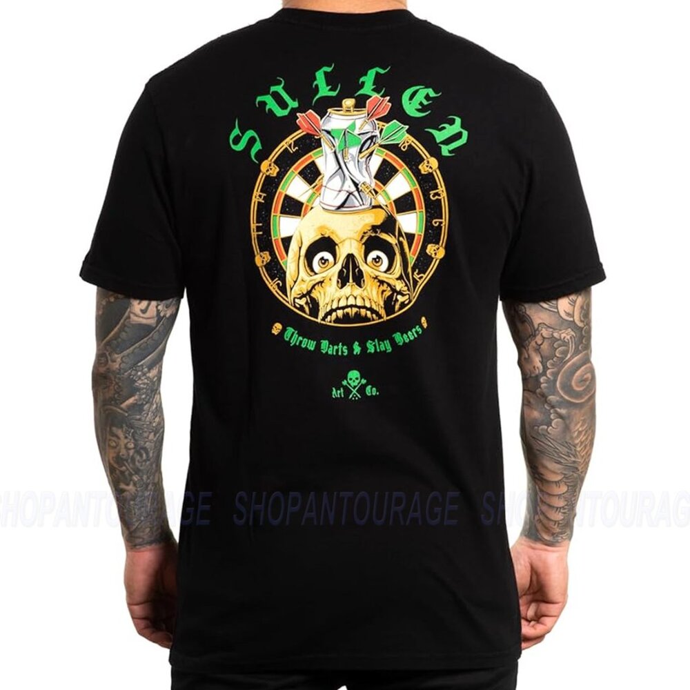 Sullen Art Collective Dart Slayer Premium SCM5778 Short Sleeve T-shirt For Men